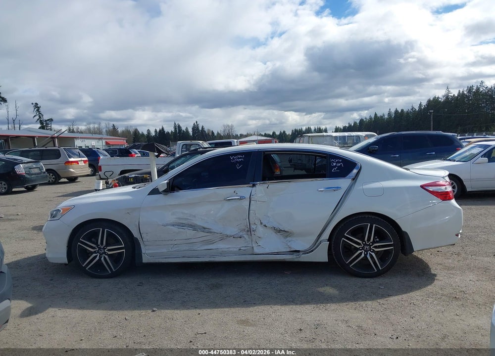 2016 HONDA ACCORD SPORT VIN: 1HGCR2F5XGA218583