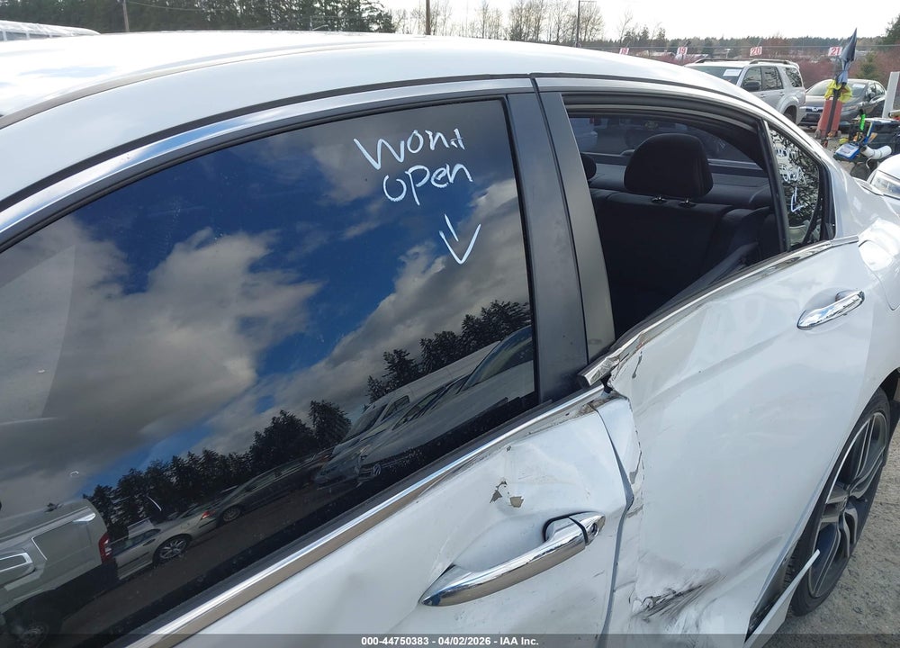 2016 HONDA ACCORD SPORT VIN: 1HGCR2F5XGA218583