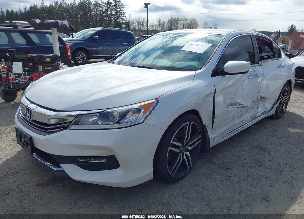 2016 HONDA ACCORD SPORT VIN: 1HGCR2F5XGA218583