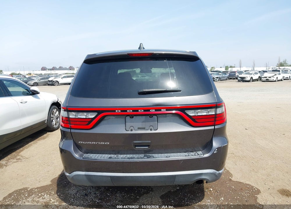 2014 DODGE DURANGO SXT VIN: 1C4RDHAG7EC598597