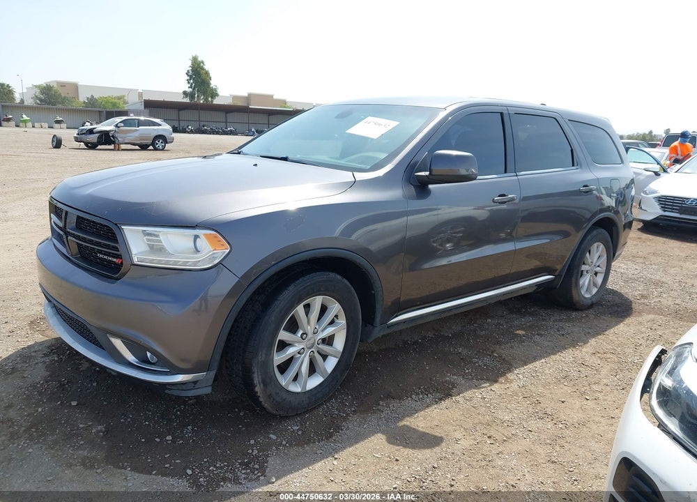 2014 DODGE DURANGO SXT VIN: 1C4RDHAG7EC598597