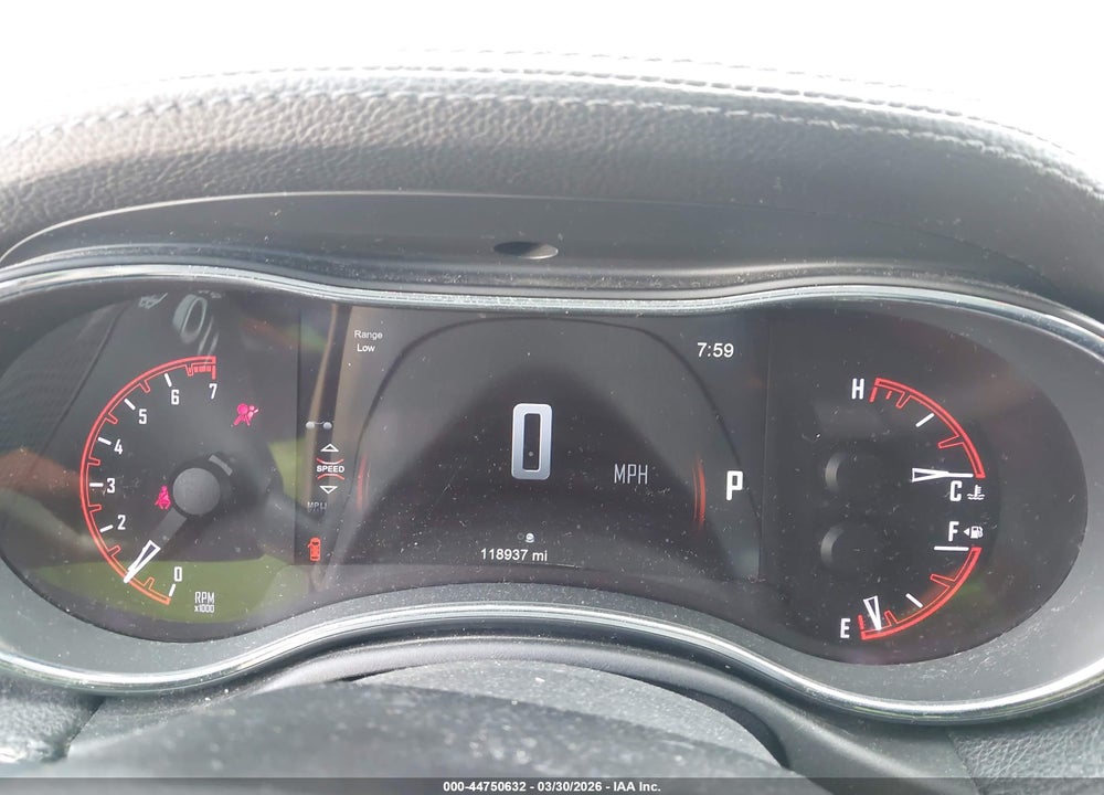 2014 DODGE DURANGO SXT VIN: 1C4RDHAG7EC598597