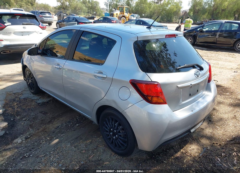 2015 TOYOTA YARIS L VIN: VNKKTUD3XFA043086