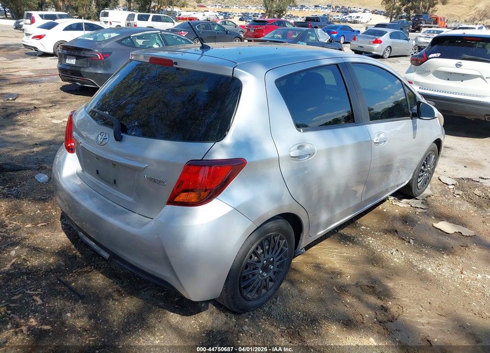 2015 TOYOTA YARIS L VIN: VNKKTUD3XFA043086