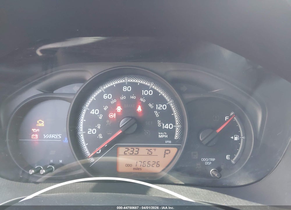 2015 TOYOTA YARIS L VIN: VNKKTUD3XFA043086