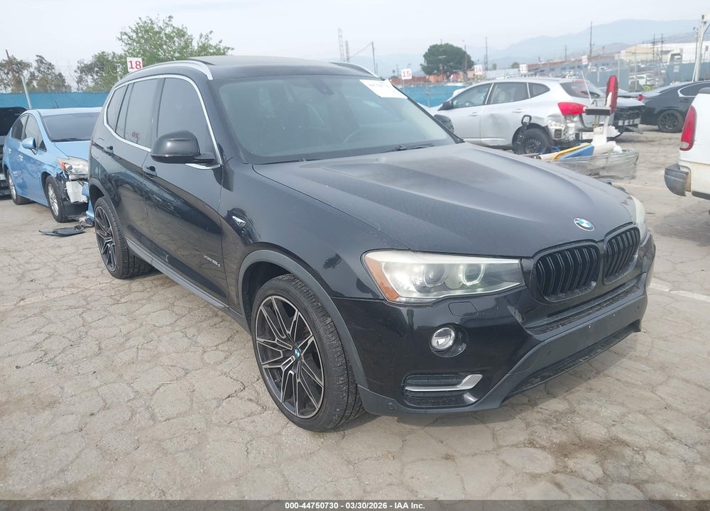 2015 BMW X3 XDRIVE28D VIN: 5UXWY3C58F0E95778
