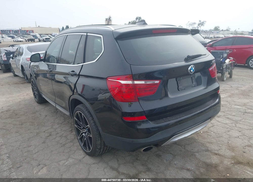 2015 BMW X3 XDRIVE28D VIN: 5UXWY3C58F0E95778