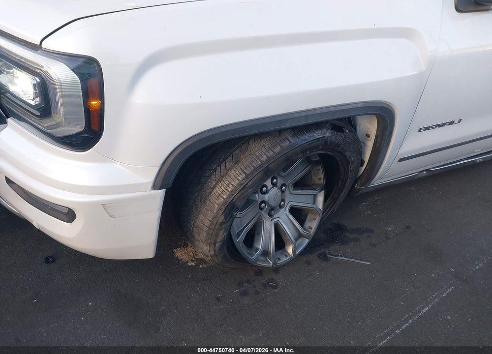 2018 GMC SIERRA 1500 DENALI VIN: 3GTU2PEJ7JG578647