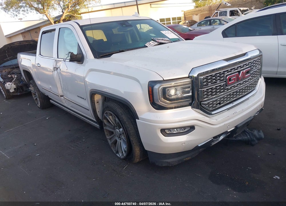 2018 GMC SIERRA 1500 DENALI VIN: 3GTU2PEJ7JG578647