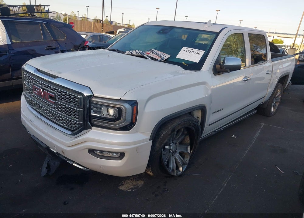2018 GMC SIERRA 1500 DENALI VIN: 3GTU2PEJ7JG578647