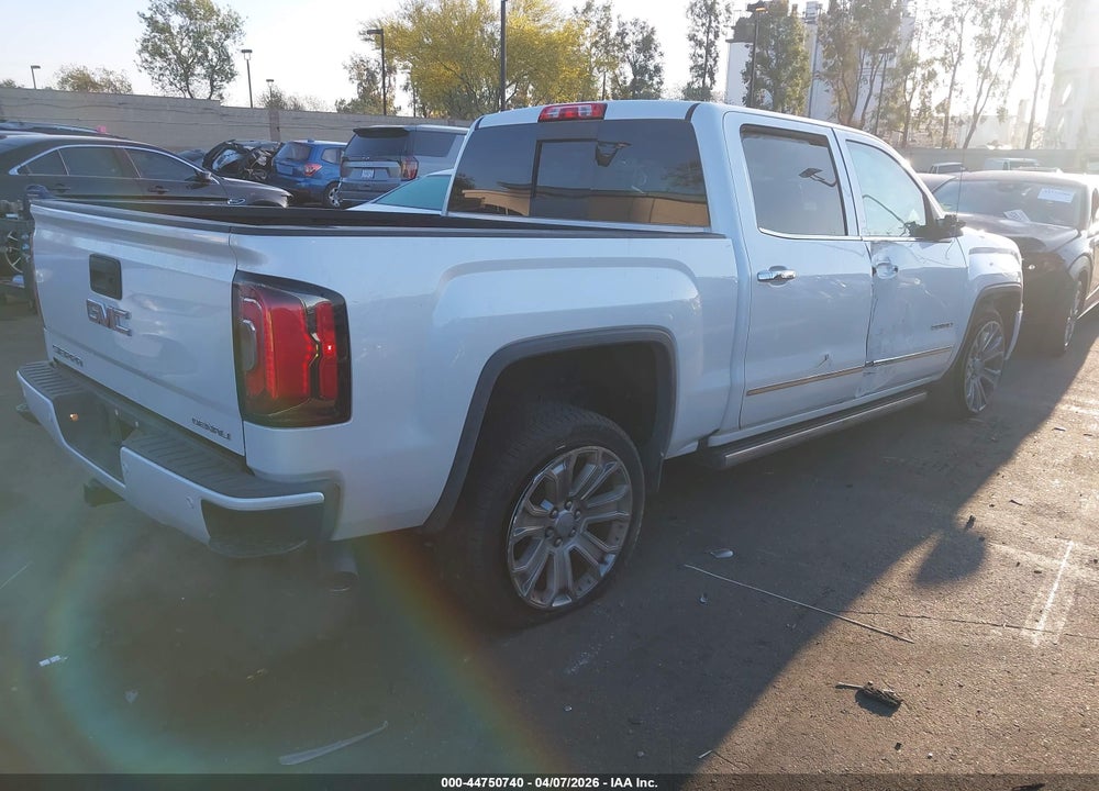 2018 GMC SIERRA 1500 DENALI VIN: 3GTU2PEJ7JG578647