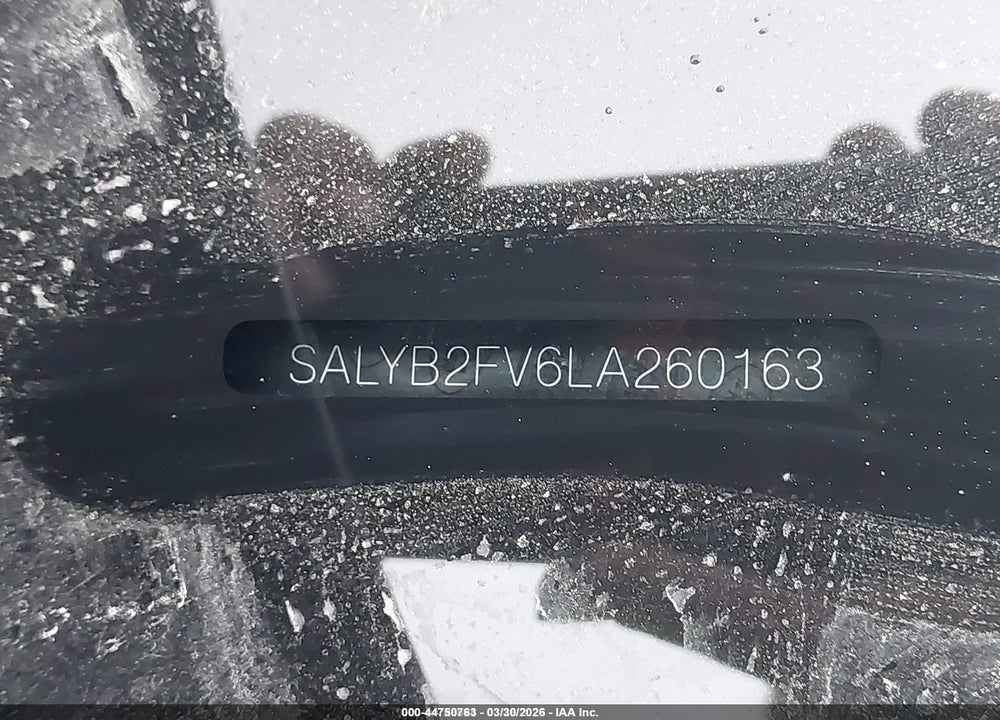 2020 LAND ROVER RANGE ROVER VELAR P340 S VIN: SALYB2FV6LA260163