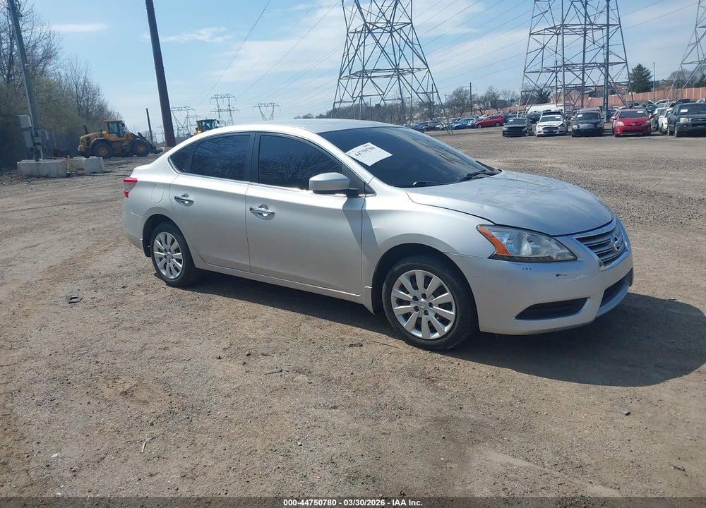 2013 NISSAN SENTRA SV VIN: 3N1AB7AP9DL641968