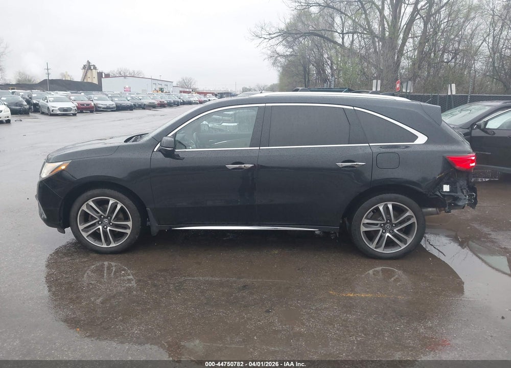 2017 ACURA MDX ADVANCE PACKAGE VIN: 5FRYD4H82HB010095