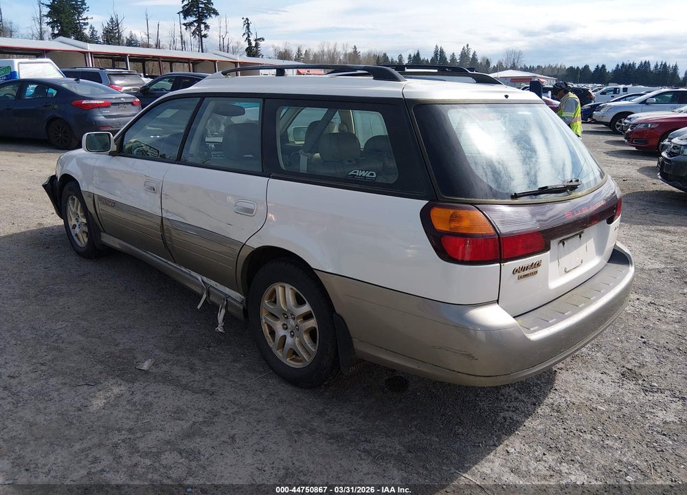 2002 SUBARU OUTBACK LIMITED VIN: 4S3BH686926653505