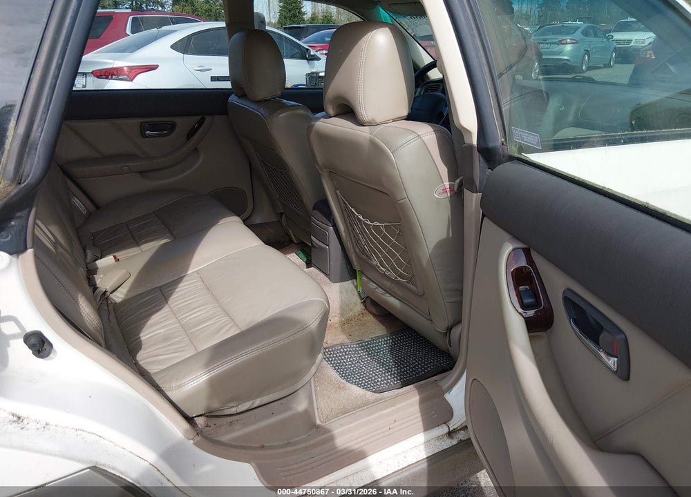2002 SUBARU OUTBACK LIMITED VIN: 4S3BH686926653505