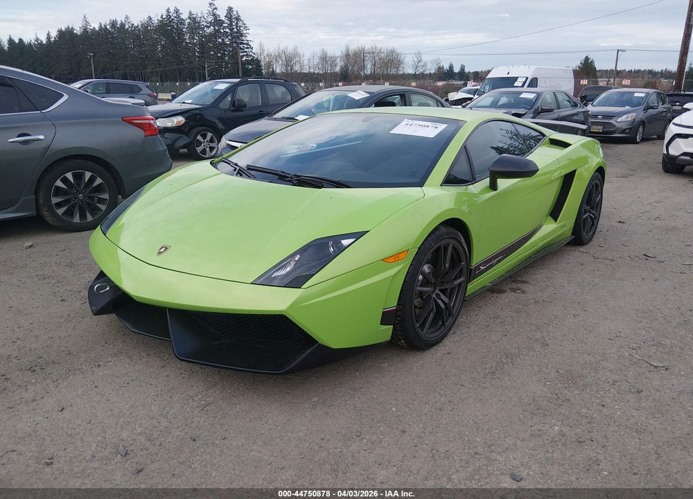 2011 LAMBORGHINI GALLARDO LP570-4 SUPERLEGGERA VIN: ZHWGU7AJ0BLA10042