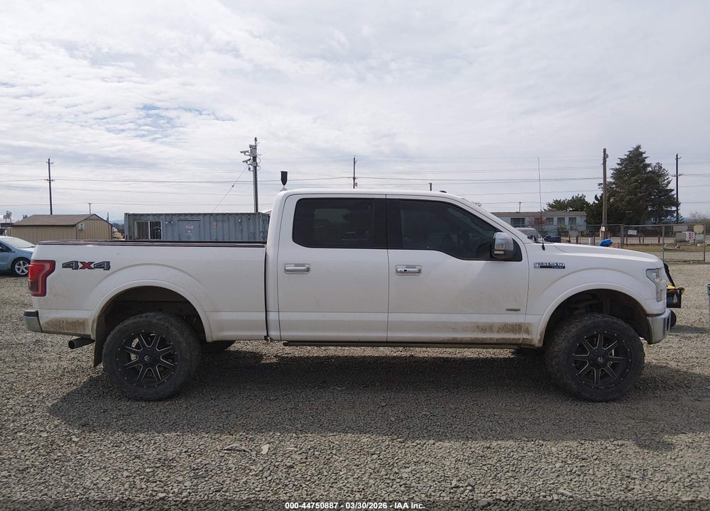2016 FORD F-150 LARIAT VIN: 1FTFW1EG7GFA40944