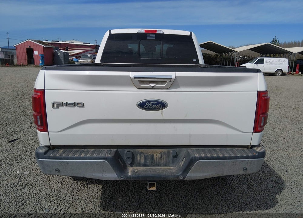 2016 FORD F-150 LARIAT VIN: 1FTFW1EG7GFA40944