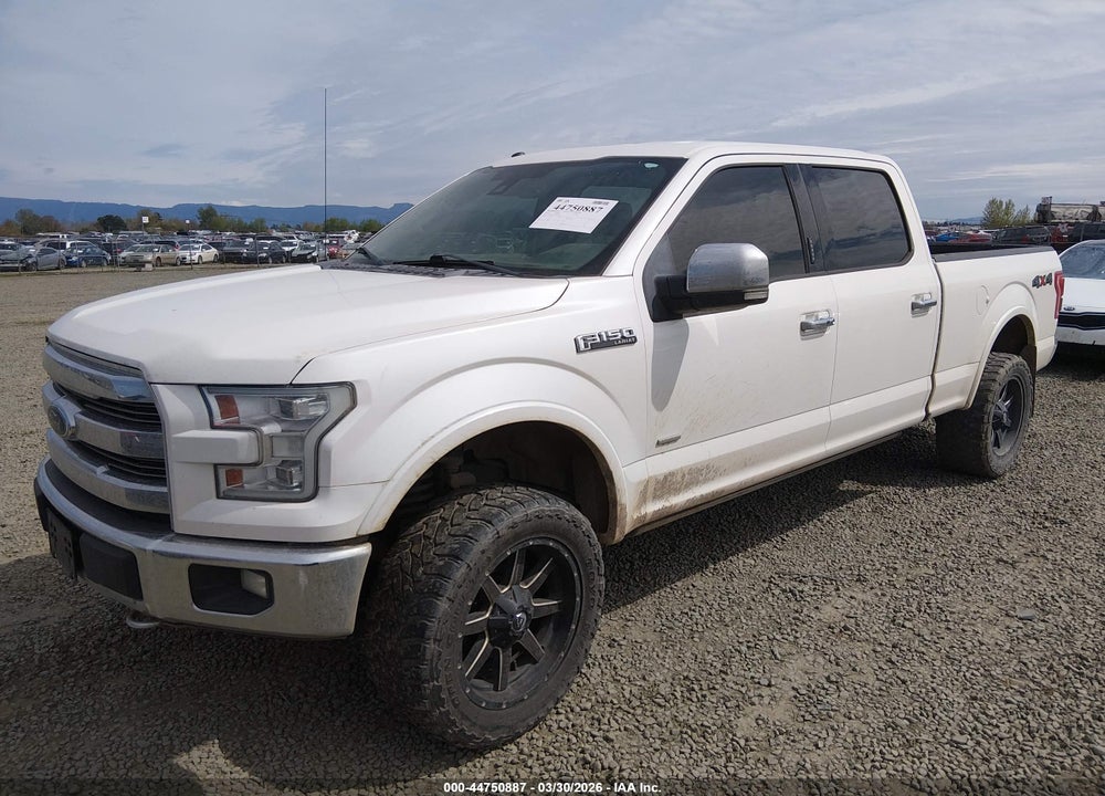 2016 FORD F-150 LARIAT VIN: 1FTFW1EG7GFA40944