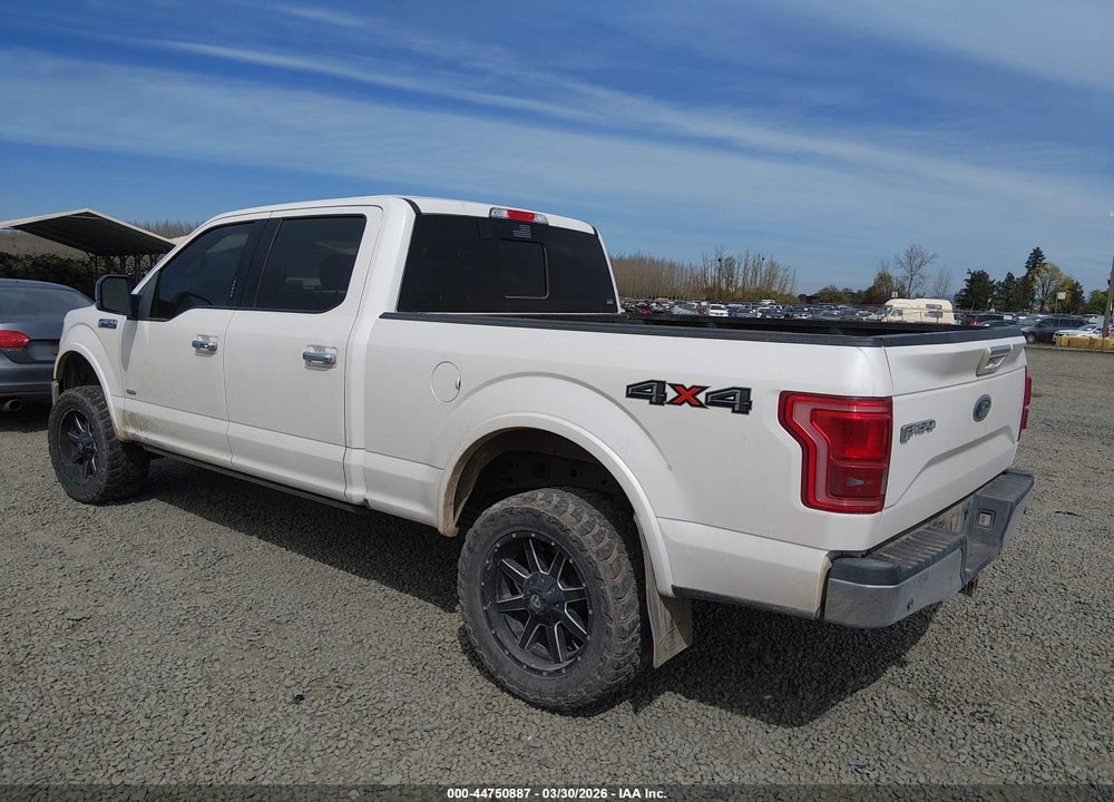 2016 FORD F-150 LARIAT VIN: 1FTFW1EG7GFA40944
