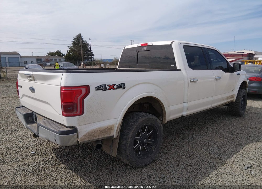 2016 FORD F-150 LARIAT VIN: 1FTFW1EG7GFA40944