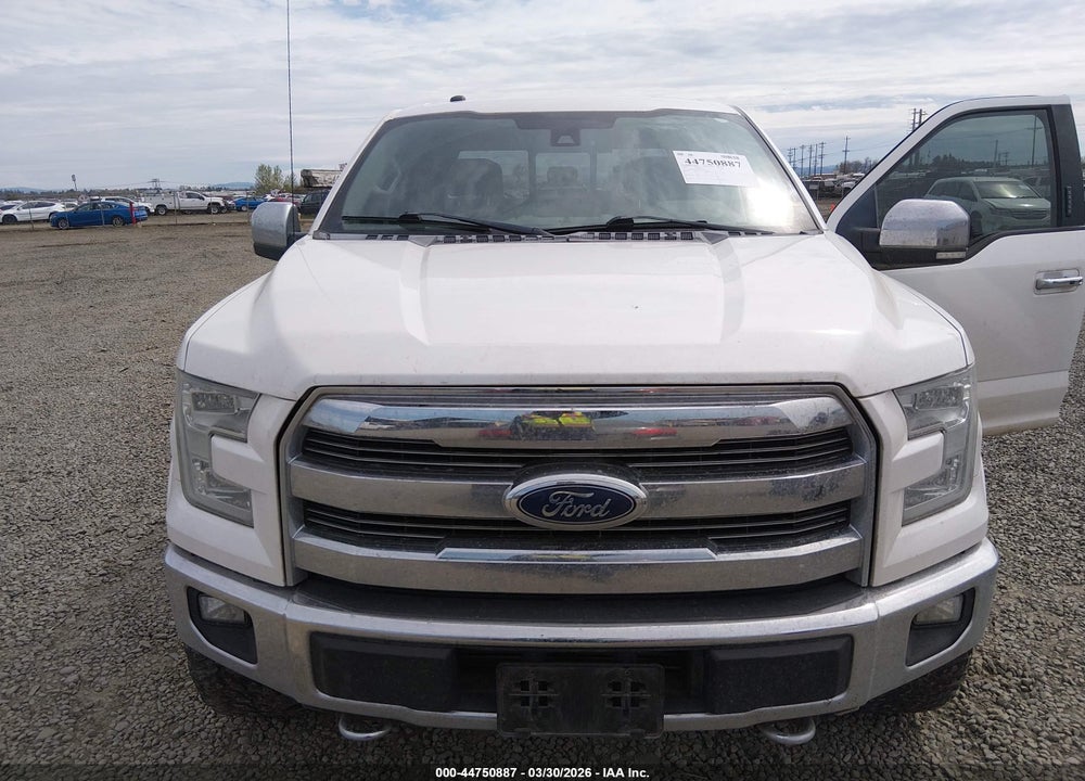 2016 FORD F-150 LARIAT VIN: 1FTFW1EG7GFA40944