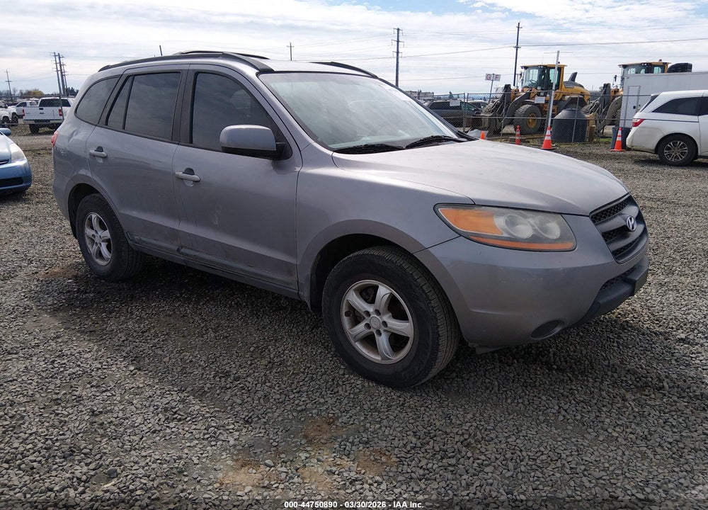 2008 HYUNDAI SANTA FE GLS VIN: 5NMSG13D18H172574