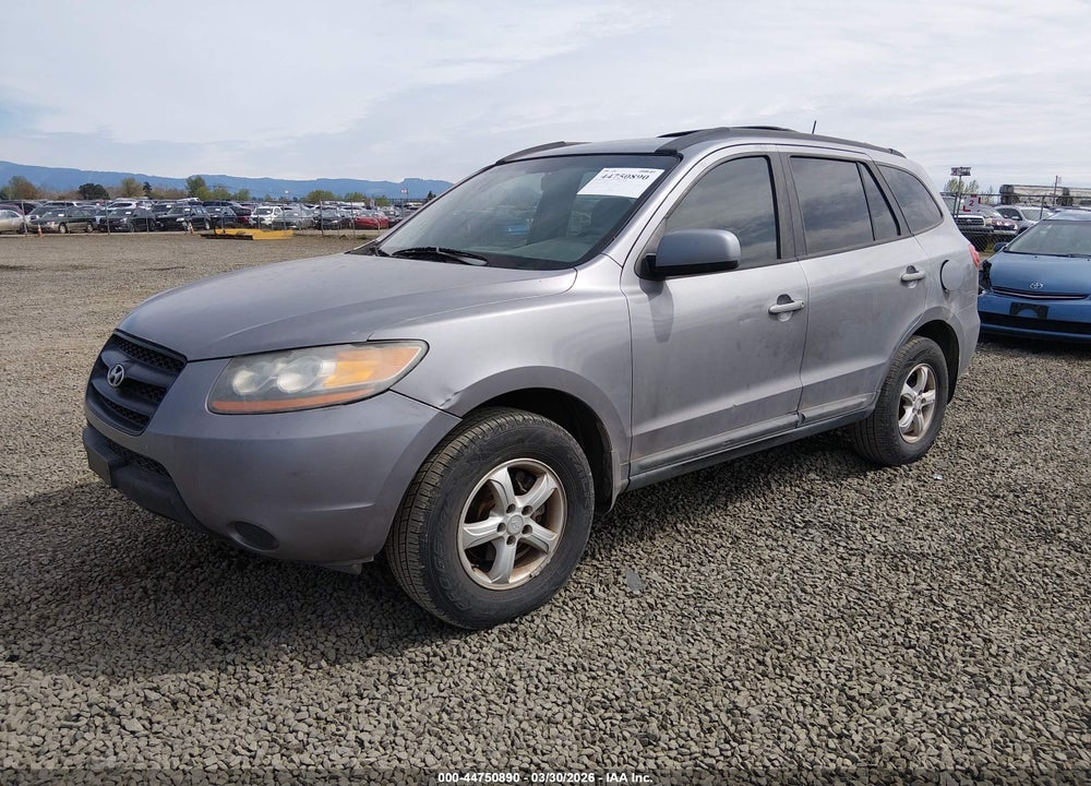 2008 HYUNDAI SANTA FE GLS VIN: 5NMSG13D18H172574