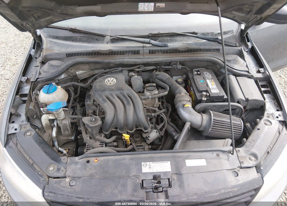 2013 VOLKSWAGEN JETTA 2.0L S VIN: 3VW1K7AJ4DM250579