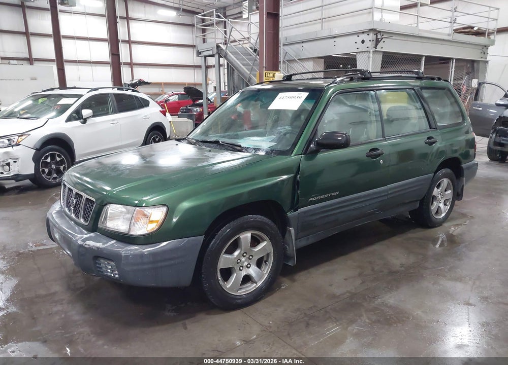 2002 SUBARU FORESTER L VIN: JF1SF63552H757861