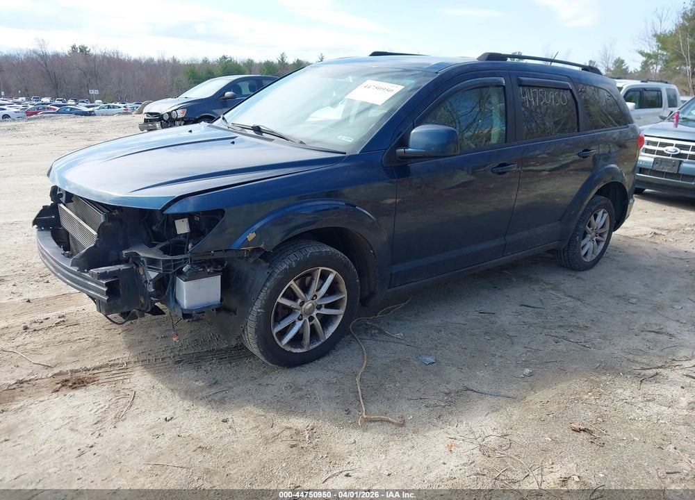 2014 DODGE JOURNEY SXT VIN: 3C4PDDBG9ET127974