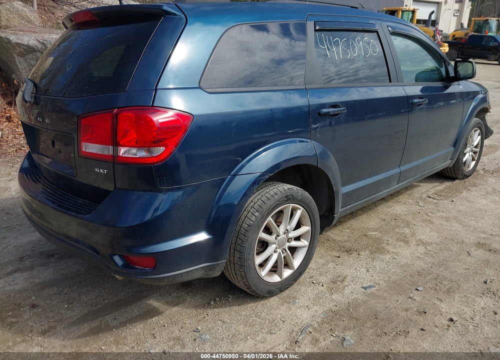 2014 DODGE JOURNEY SXT VIN: 3C4PDDBG9ET127974
