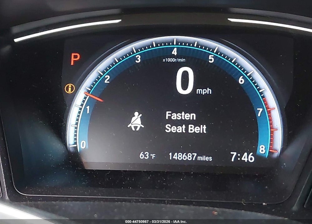 2019 HONDA CIVIC LX VIN: 2HGFC2F64KH560418