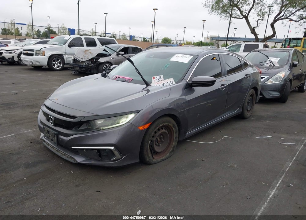 2019 HONDA CIVIC LX VIN: 2HGFC2F64KH560418