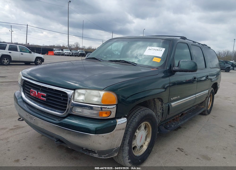 2001 GMC YUKON XL 1500 SLE VIN: 3GKFK16T91G172699