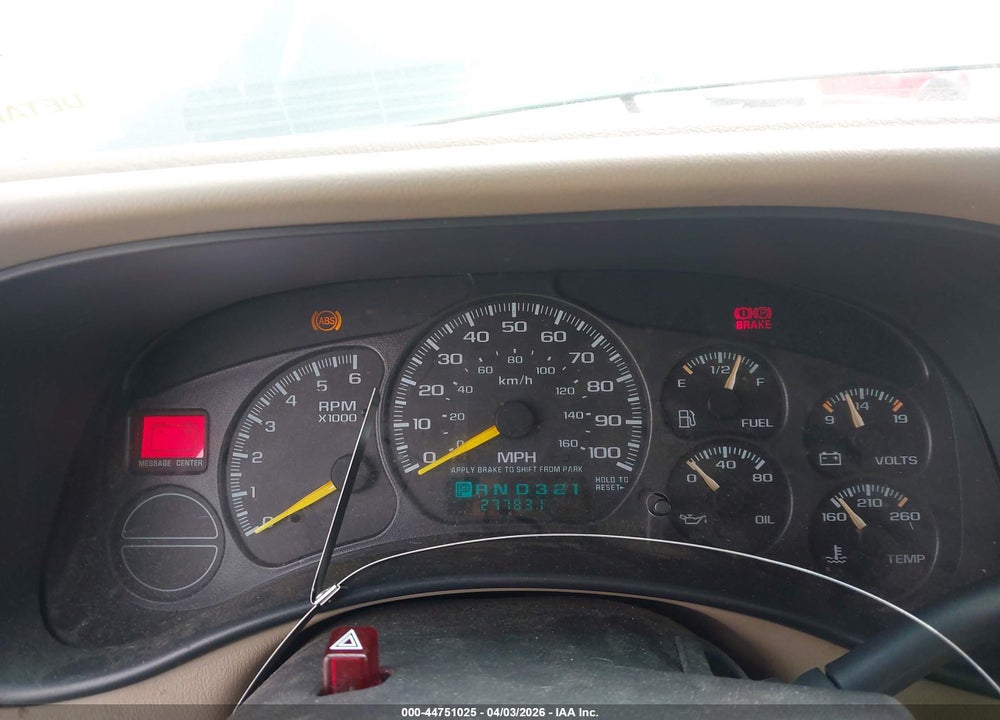 2001 GMC YUKON XL 1500 SLE VIN: 3GKFK16T91G172699