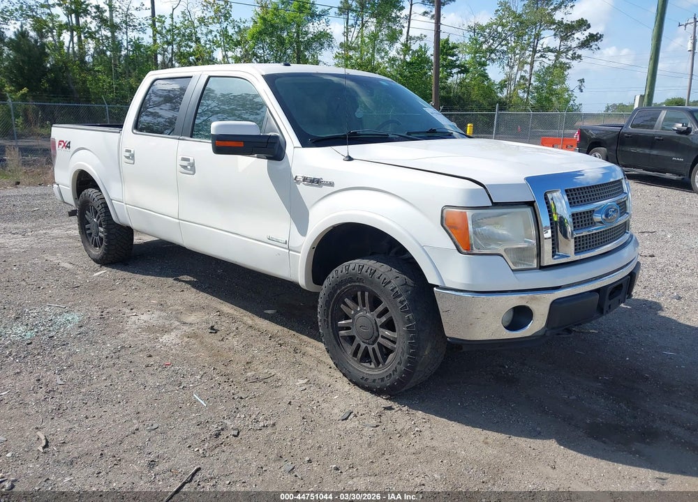 2011 FORD F150 SUPERCREW VIN: 1FTFW1ET7BFD37525