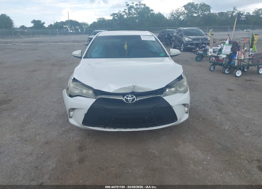2016 TOYOTA CAMRY SE VIN: 4T1BF1FK9GU238935