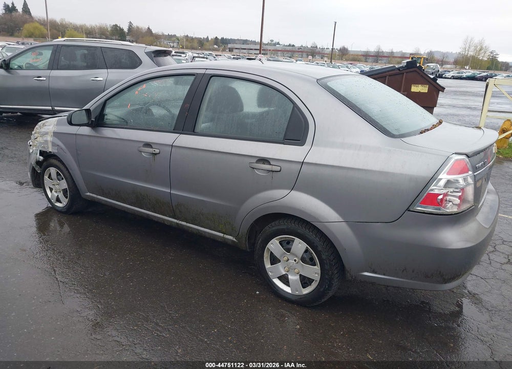 2011 CHEVROLET AVEO 1LT VIN: KL1TD5DE7BB124155