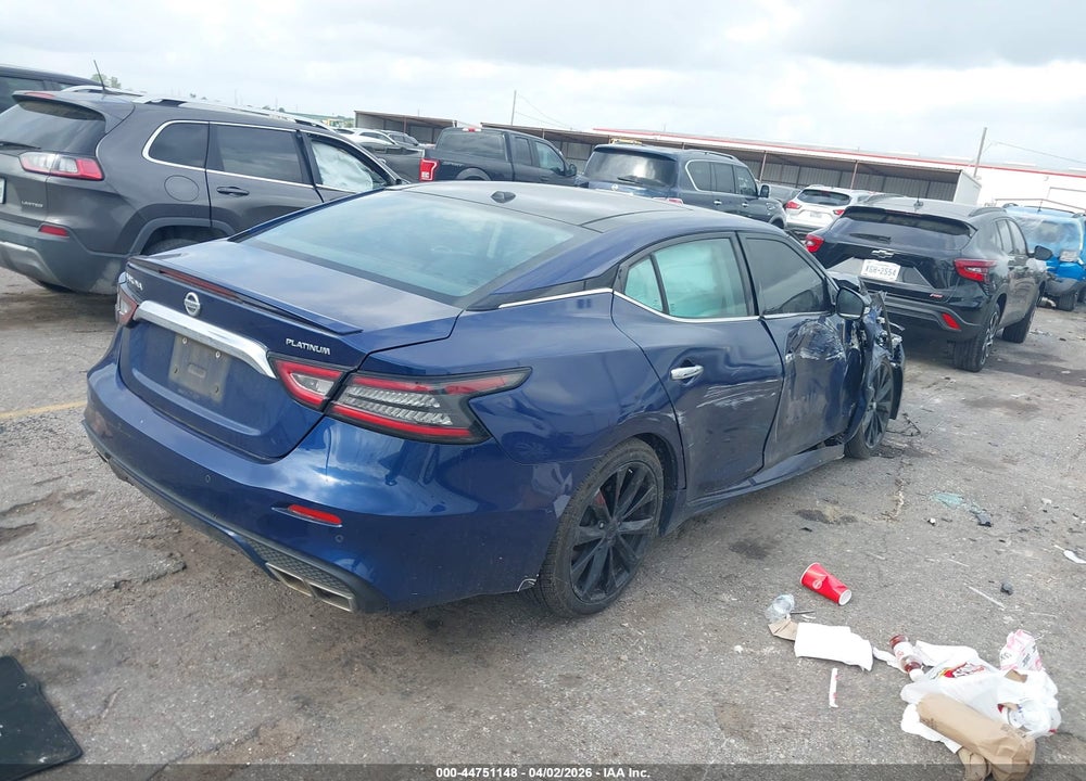 2019 NISSAN MAXIMA 3.5 PLATINUM VIN: 1N4AA6AV1KC379502