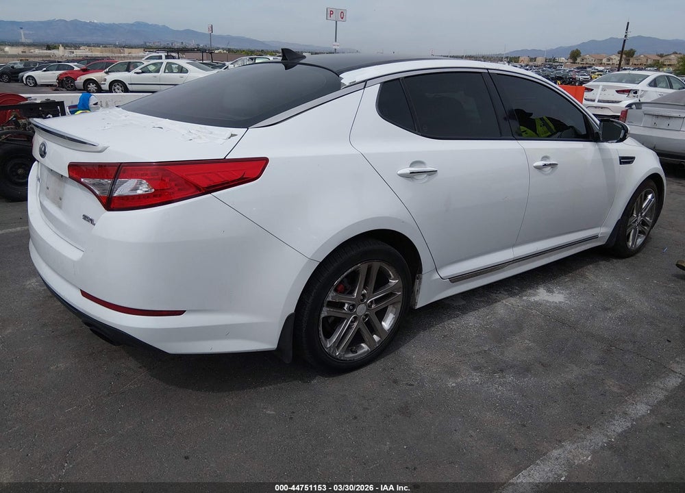 2013 KIA OPTIMA SX VIN: 5XXGR4A67DG159729