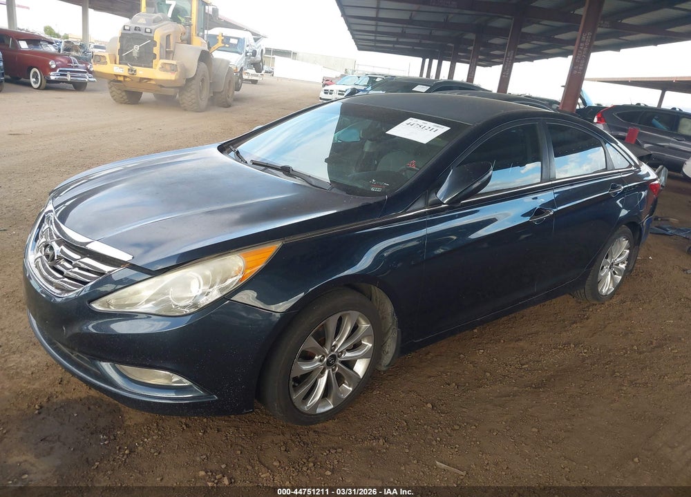 2013 HYUNDAI SONATA SE VIN: 5NPEC4AC0DH711655