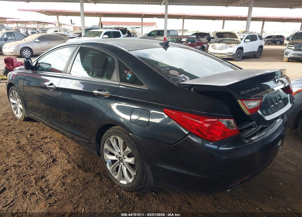 2013 HYUNDAI SONATA SE VIN: 5NPEC4AC0DH711655