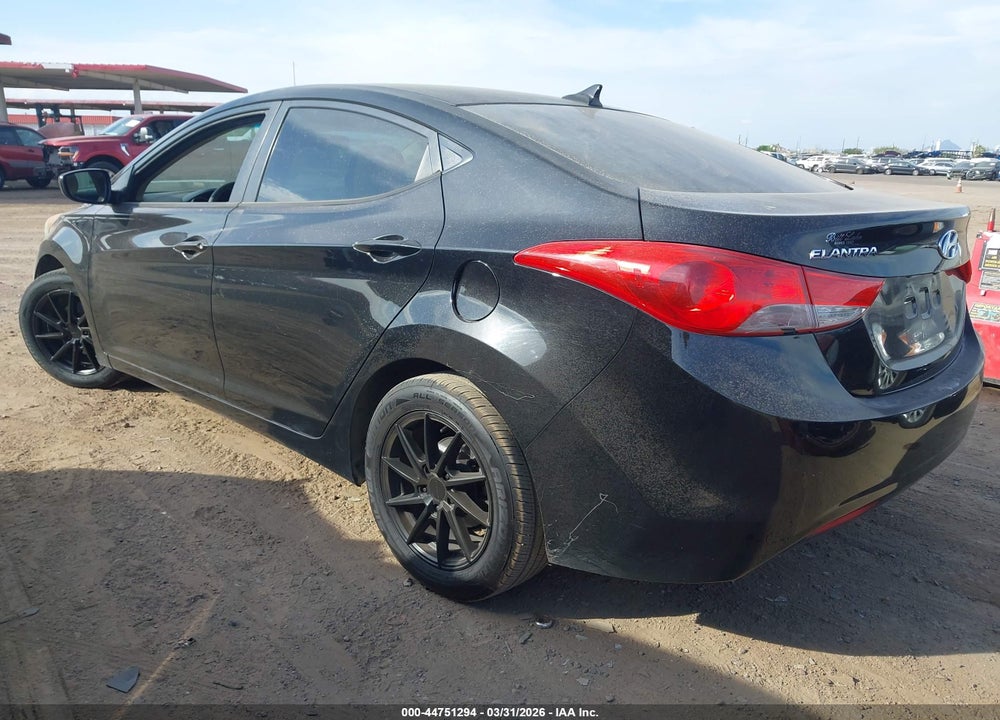2011 HYUNDAI ELANTRA GLS VIN: 5NPDH4AE0BH055467