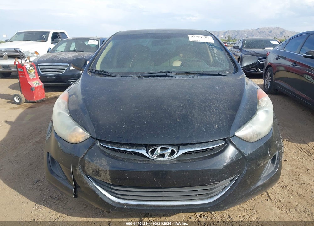 2011 HYUNDAI ELANTRA GLS VIN: 5NPDH4AE0BH055467