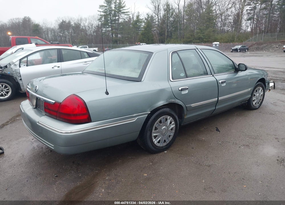 2005 MERCURY GRAND MARQUIS GS VIN: 2MEFM74W85X645881