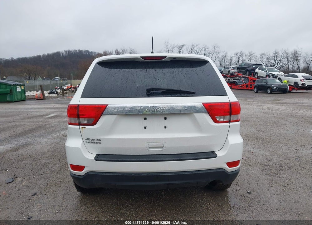 2013 JEEP GRAND CHEROKEE LAREDO VIN: 1C4RJFAG6DC630029