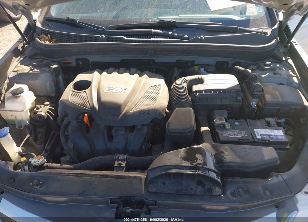 2014 HYUNDAI SONATA GLS VIN: 5NPEB4ACXEH902875