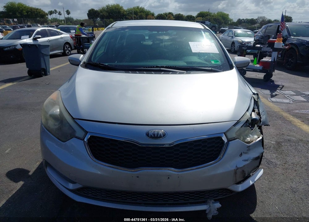 2014 KIA FORTE LX VIN: KNAFX4A6XE5210306